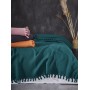 ETE HOMETEX SOFT ÖRME PAMUK PİKE ÇİFT KİŞİLİK 210X230cm YEŞİL 8696474231967